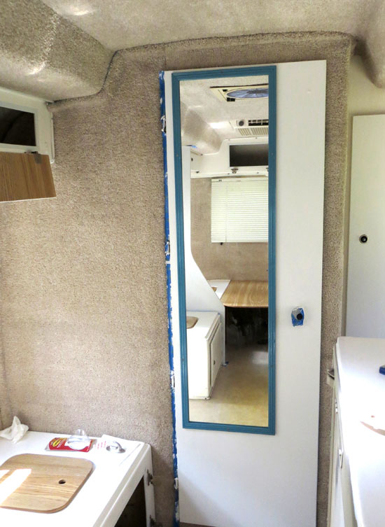 Spray Painting Surfaces in a Casita Travel Trailer: How-To's
