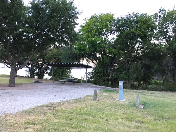 Water Electric Site at Lake Whitney State Park